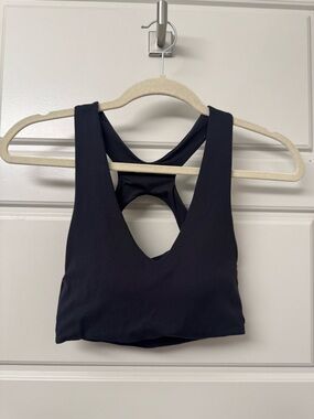 lululemon athletica Black Racerback Sports Bra